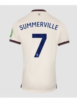 West Ham United Crysencio Summerville #7 Replika Borta Kläder 2025-26 Kortärmad
